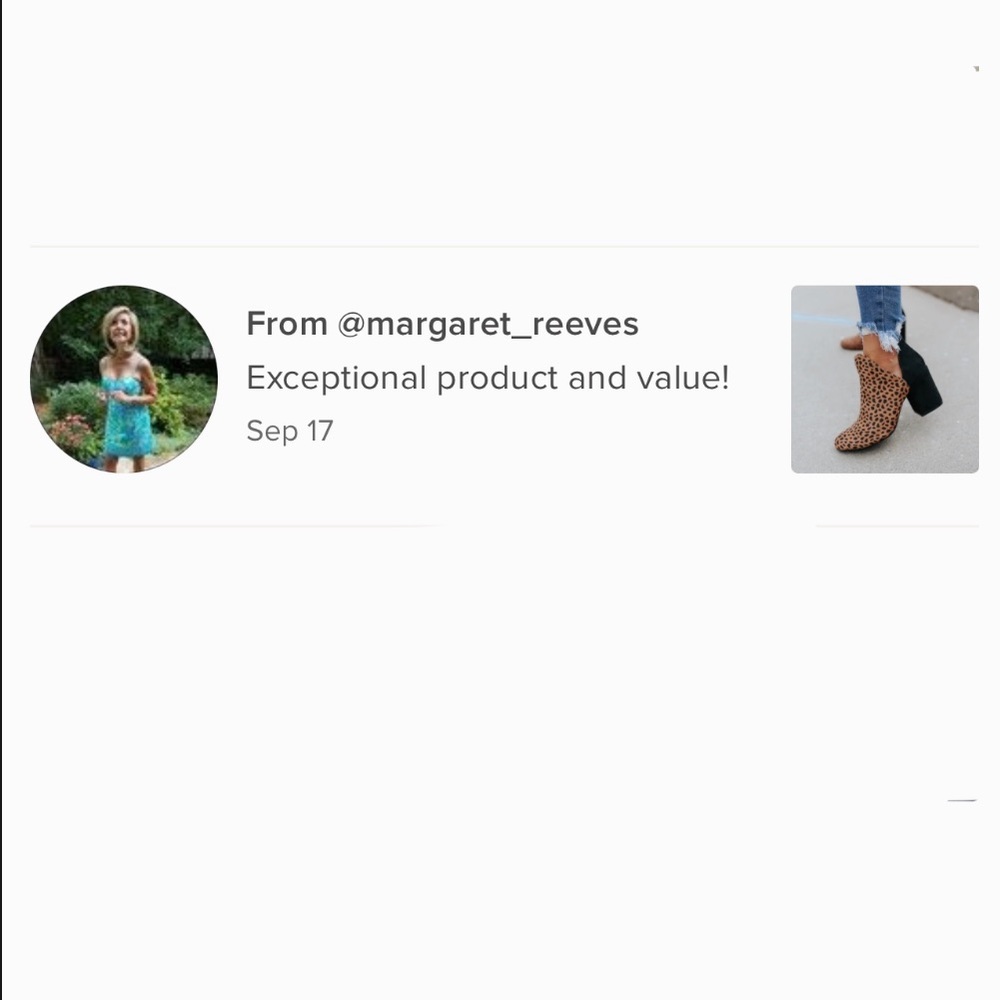 Leopard side cut chunky heel bootie - Picture 2 of 6